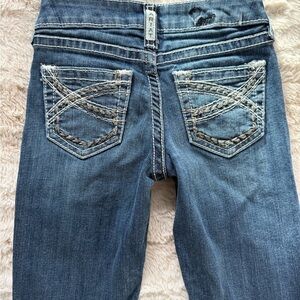 Ariat Girls Entwined Boot Cut Jeans size 7